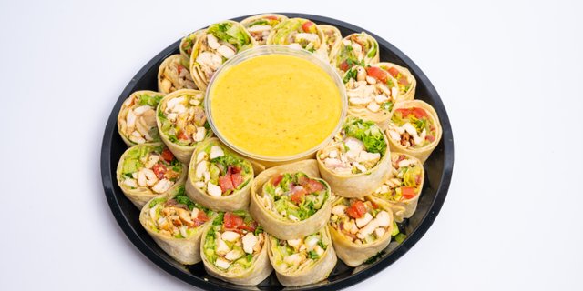 California Chicken Club Wrap Platter