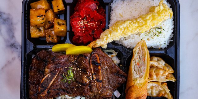 Beef Short Rib Bento