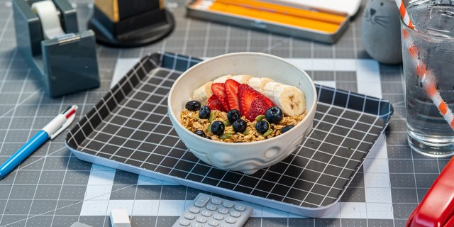 Vegetarian Pumpkin Seed Granola Parfait Breakfast Box
