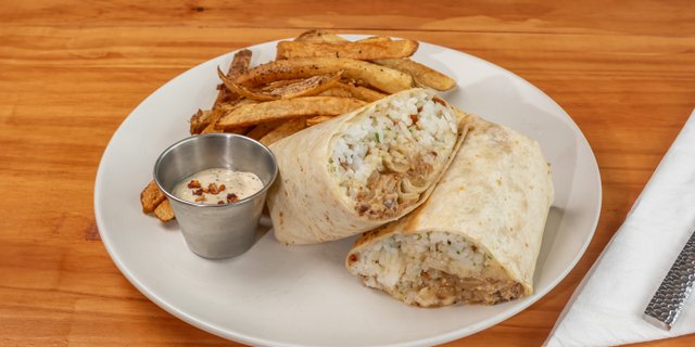 Pork Adobo Burrito