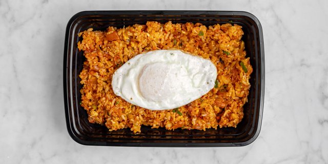 Plain Kimchi Fried Rice