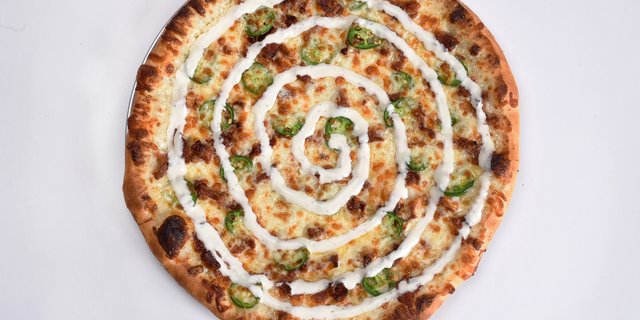 Bacon Jalapeño Jack Pizza