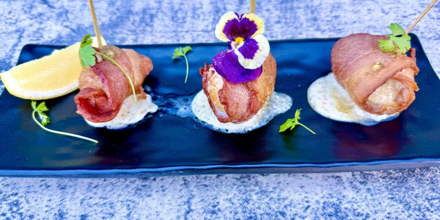 Bacon Wrapped Scallop Tray