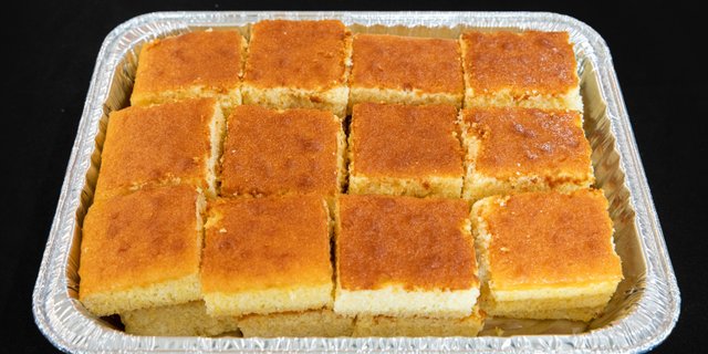 Half Pan Cornbread