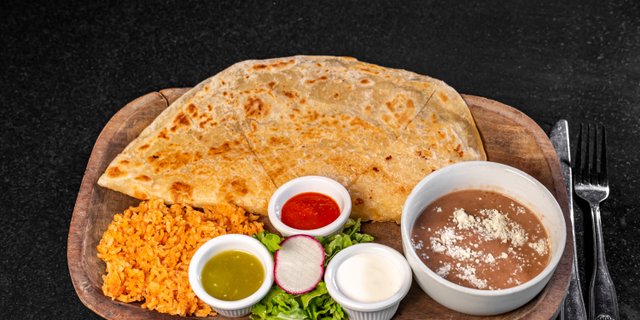 Cheese Quesadilla Plate
