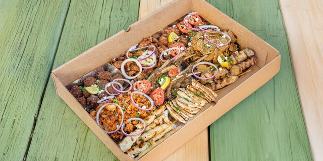 Eat Like A Greek Hero Mix Grill