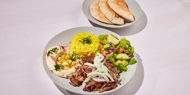Beef & Lamb Shawarma Lunch Box