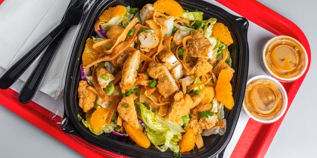 Crispy Chicken Citrus Boxed Salad