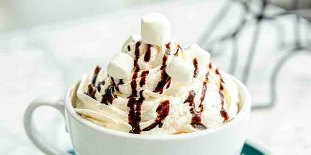Nutella Marshmallow Hot Chocolate