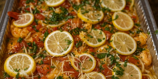 Shrimp Scampi & Linguine Tray