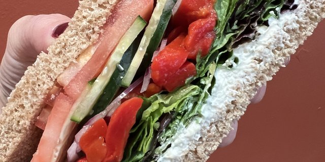 Garden Vegetable Sandwich