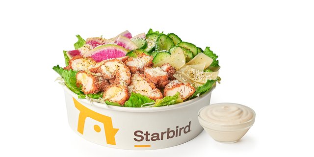 Crispy Chicken Caesar Salad Box