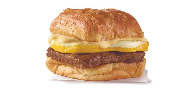 Sausage, Egg & Swiss Croissant