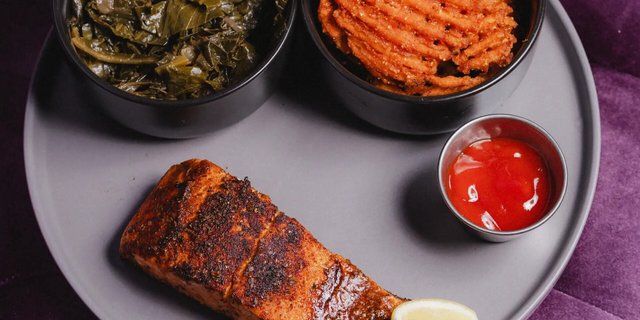 Fall Coho Salmon Entrée