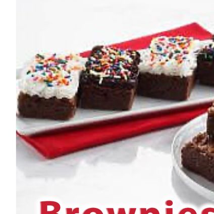 White Frosted Fudge Brownie w/ Sprinkles