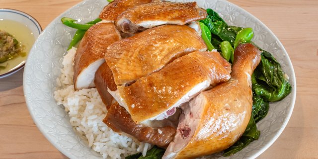 Soy Sauce Chicken Platter