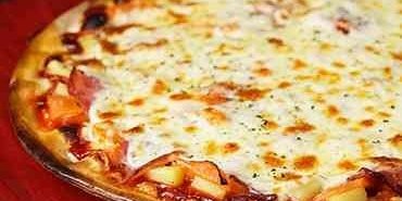 Hawaiian Luau Thin Crust Pizza