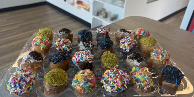 Decorated Donut Holes