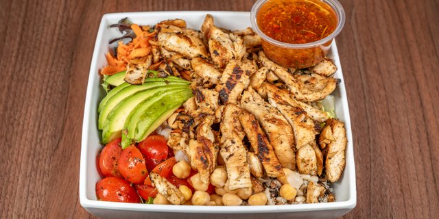 Crust N' Fire Chicken Salad
