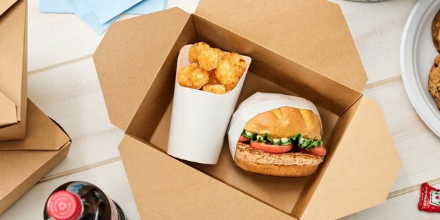 Double Chicken Smash® Burger Boxed Lunch
