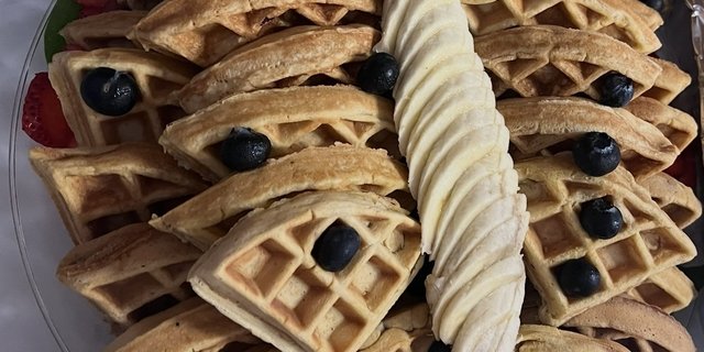 Assorted Waffle Platter
