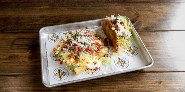 5 Rolled Beef Tacos