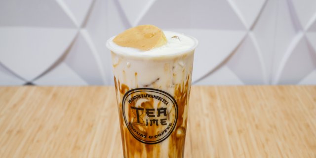 Flan Tiger Sugar Tea