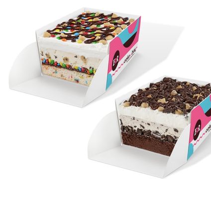 M&Ms® w/ Cookie Dough Cake in a Box