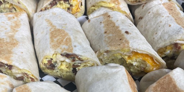 Breakfast Wraps Platter