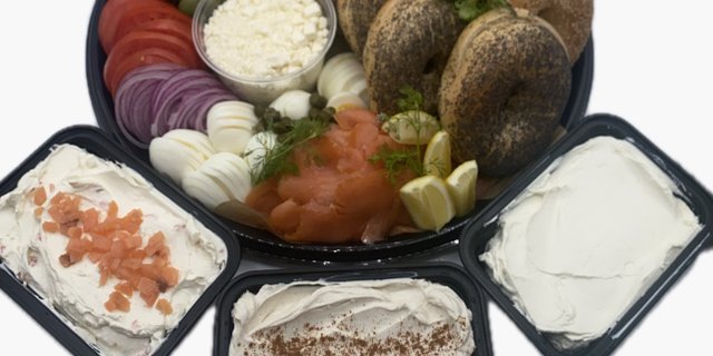Trestoria New York Bagel & Lox Board