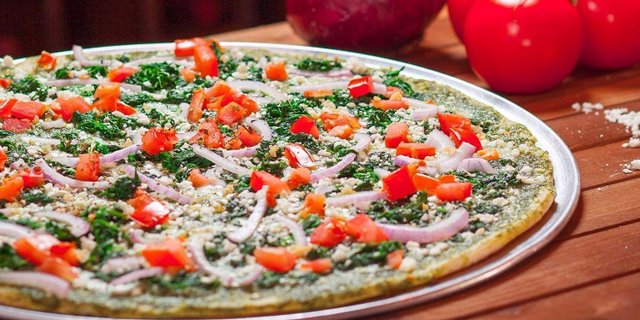 Spinach Pizza