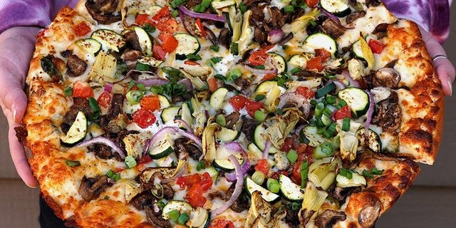Gourmet Veggie Pizza