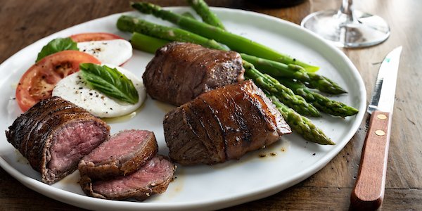 Bacon-Wrapped Steak