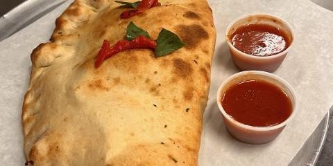 Spinach calzone