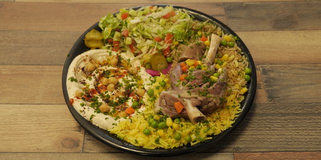 Lamb Shank Plate