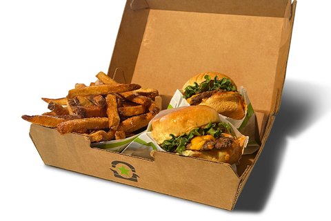 Cheeseburger Sliders Boxed Lunch