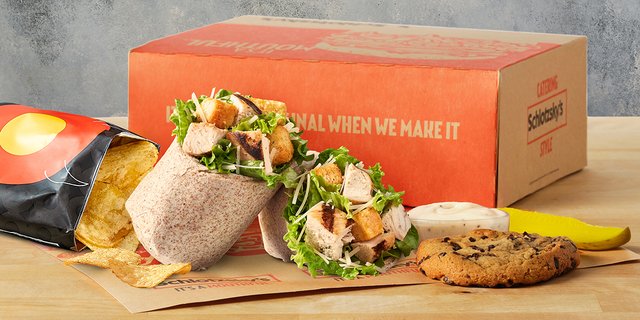 Garden Salad Wrap Lunch Box