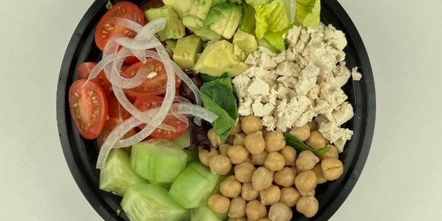 Vegan Chick Pea Salad