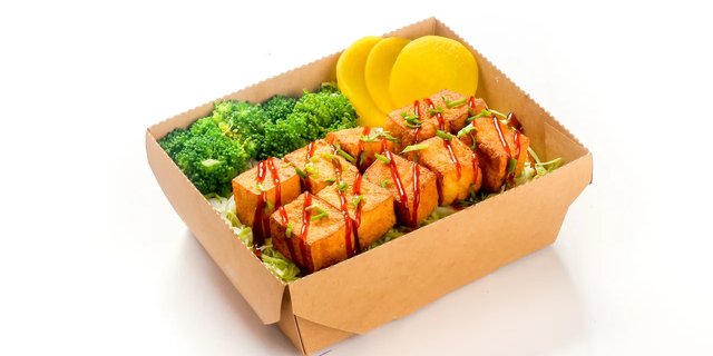 Fried Tofu Bento Box