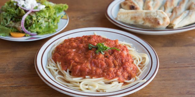 Spaghetti w/ Marinara