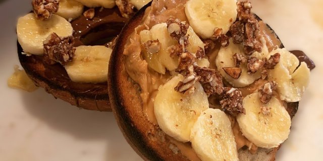 Banana Delight Bagel