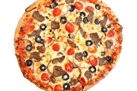 Gluten-Free Mediterranean Pizza