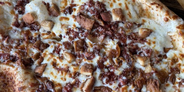Chicken Bacon Ranch Pizza