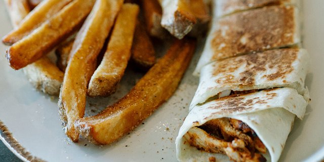 Beef Kebab Wrap