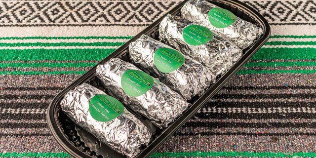 Shredded Pork Burrito for 5