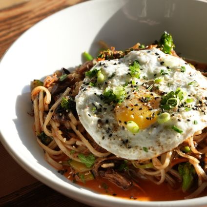 Pork Carnitas Rice Noodle Bowl