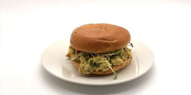 Curry Apple Chicken Salad Sandwich Platter