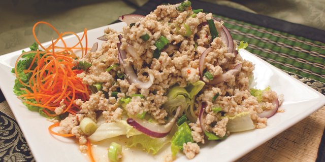 Chicken Larb Salad