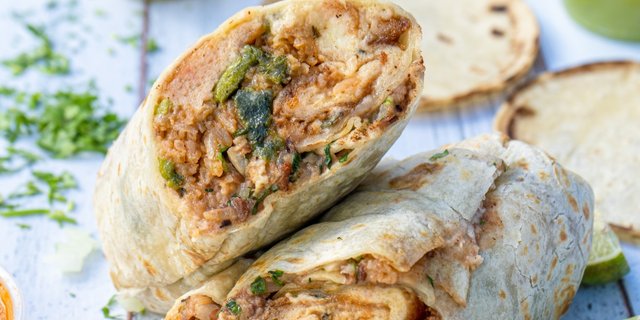 Chile Relleno Burrito Sin Carne