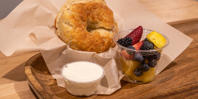 Asiago Rosemary Bagel Box